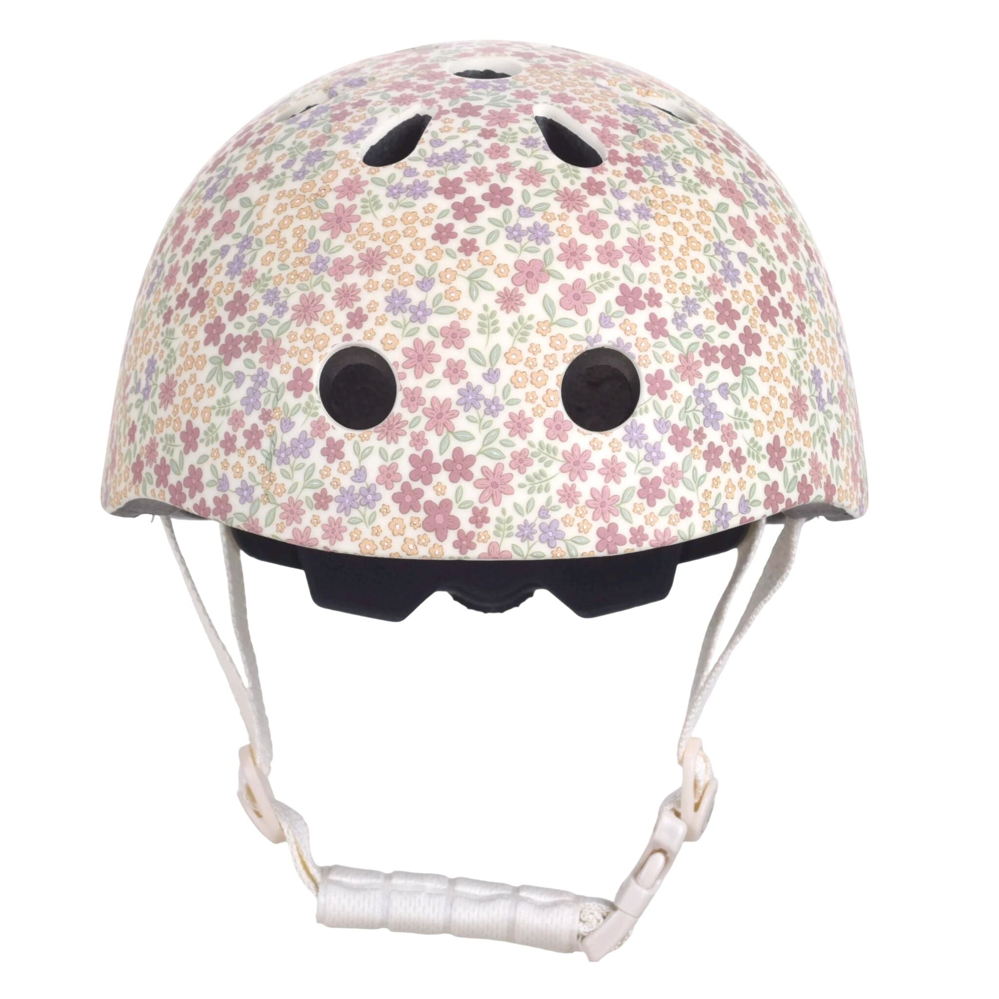 Little Dutch Kinderhelm Weiss Riemen und Schnellverschluss