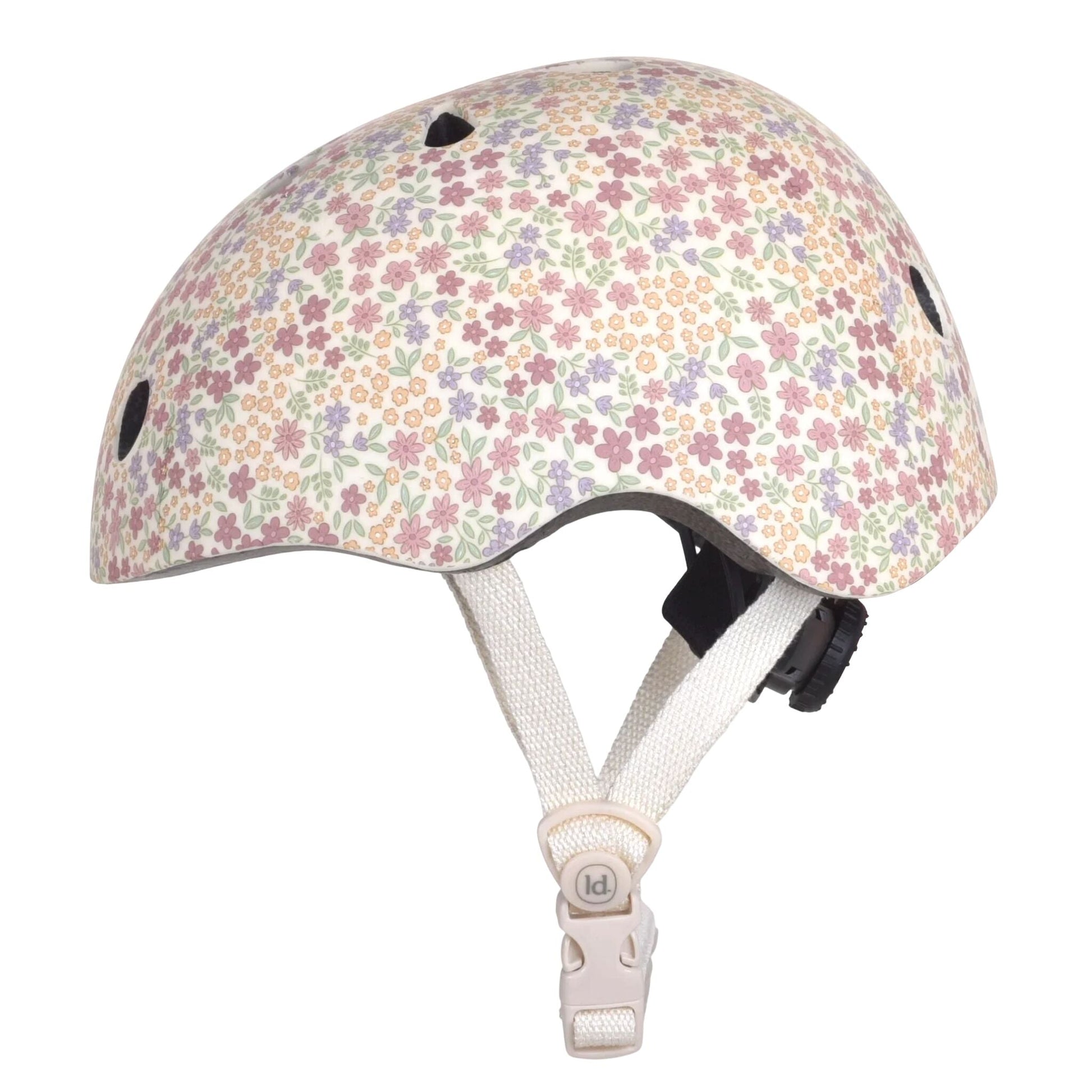 Little Dutch Kinderhelm Weiss Sunny Flower Designwelt