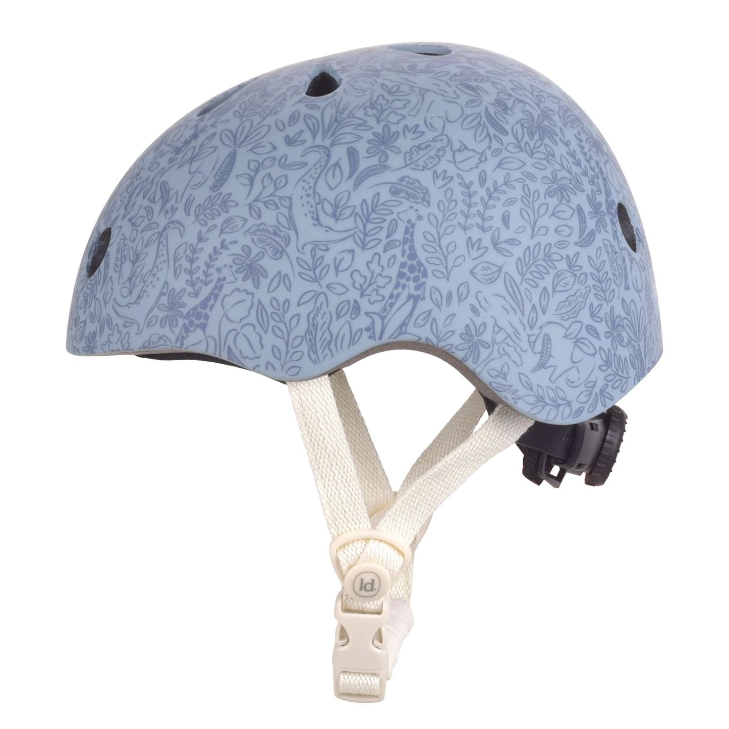 Little Dutch Kinderhelm Blau Safari Animals Designwelt