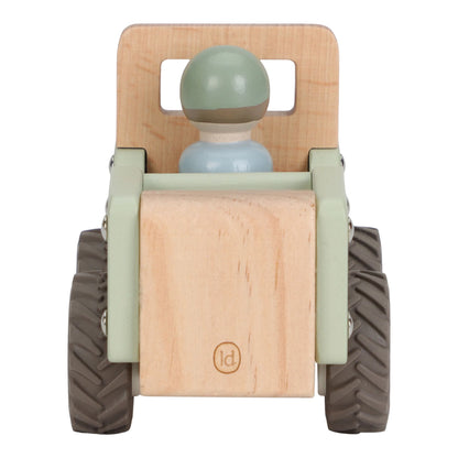 Little Dutch Safariauto aus Holz Grün – Detailansicht 4