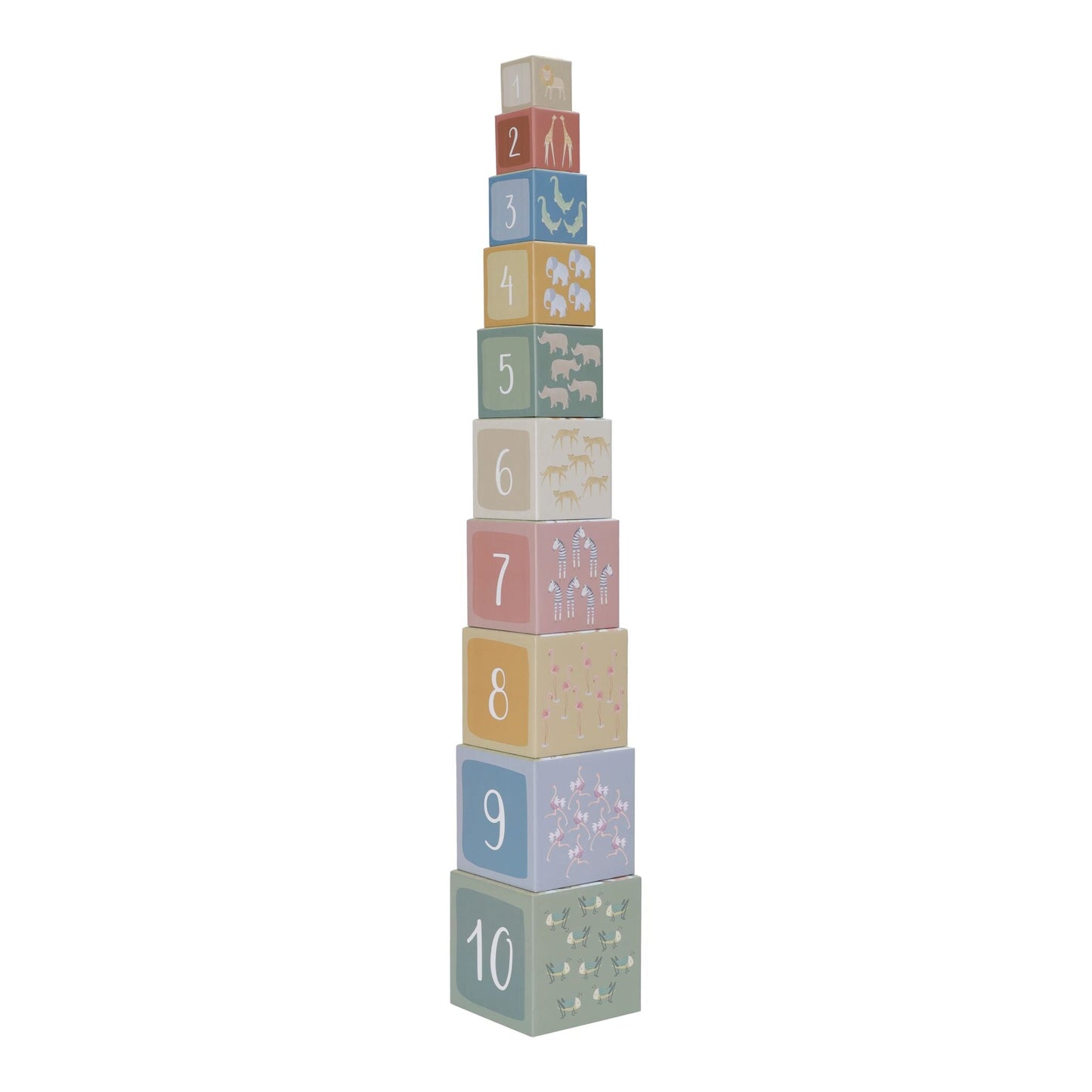Little Dutch Stapelturm Safaritiere – Bild 3
