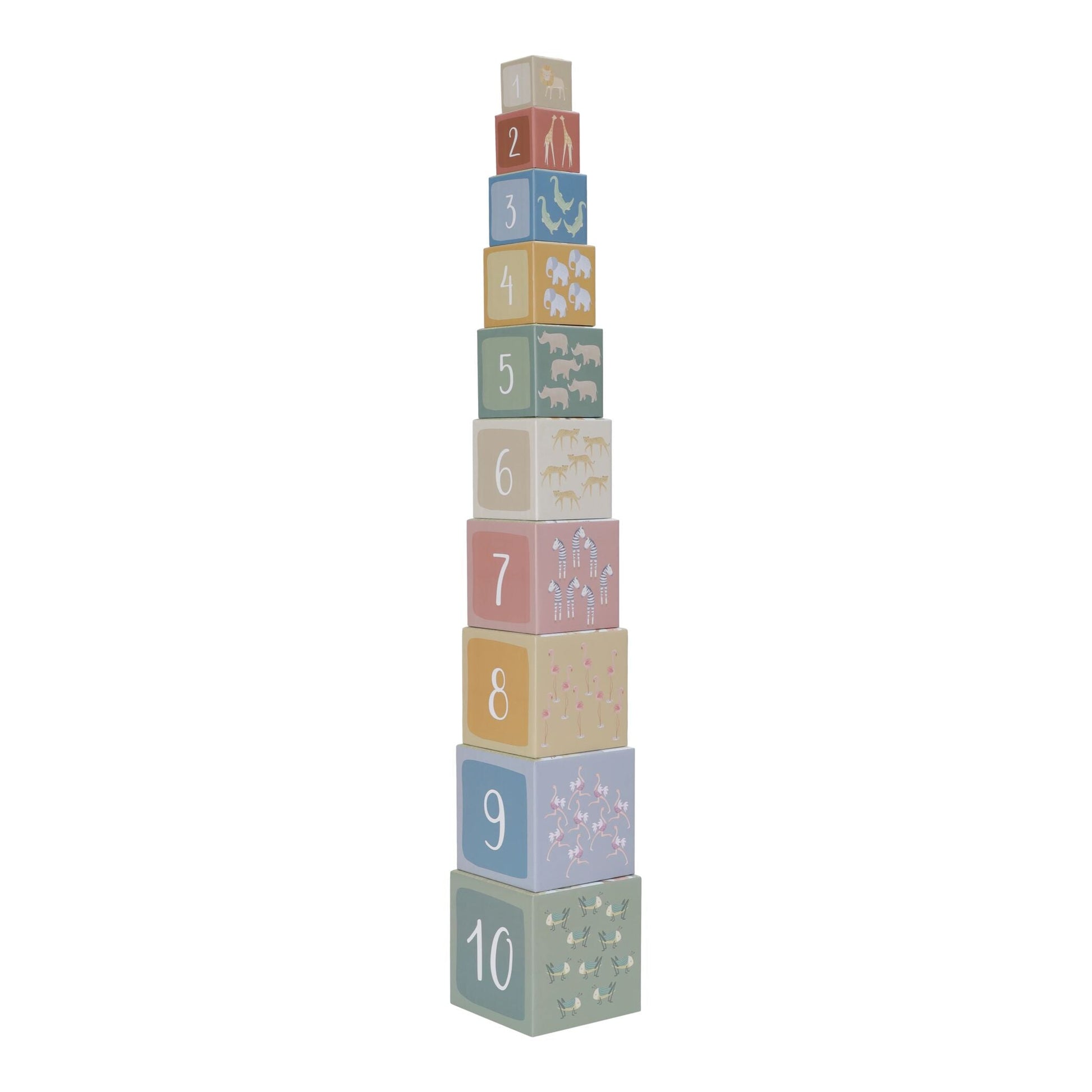 Little Dutch Stapelturm Safaritiere – Bild 3