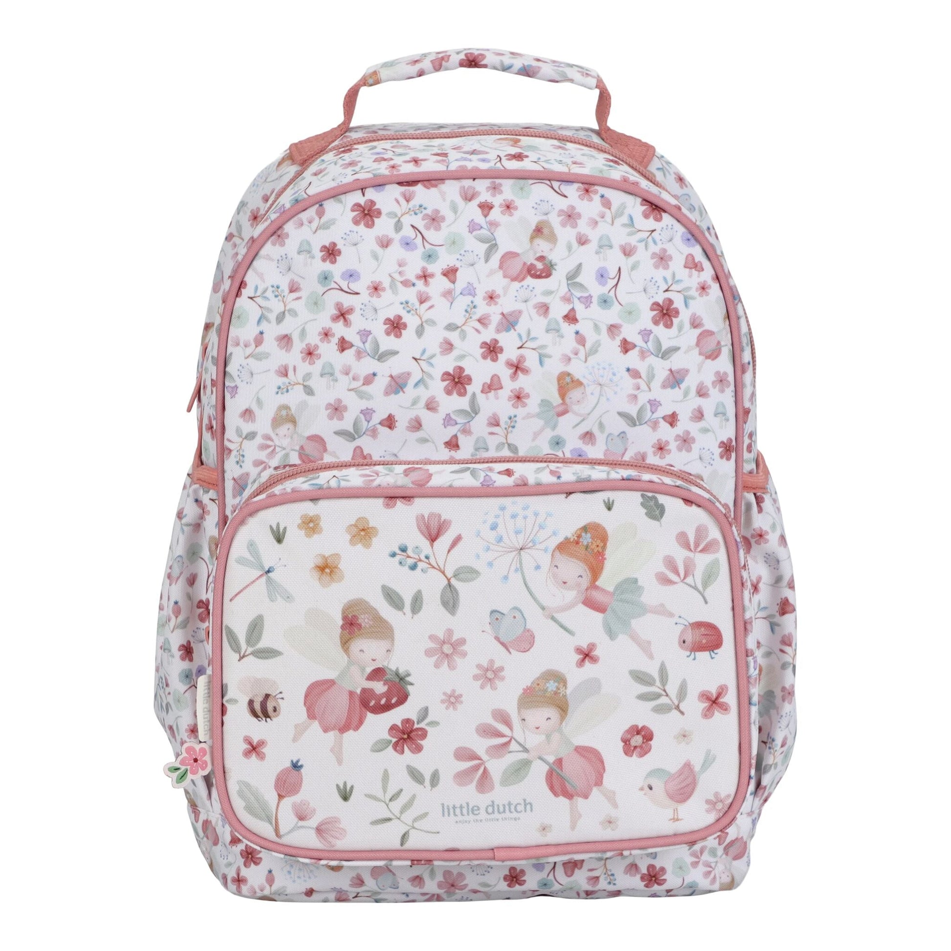 Little Dutch Rucksack Rosa 35 cm Fairies, Frontansicht