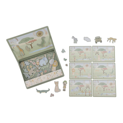 Little Dutch Magnetisches Spielbrett Safaritiere – Bild 3