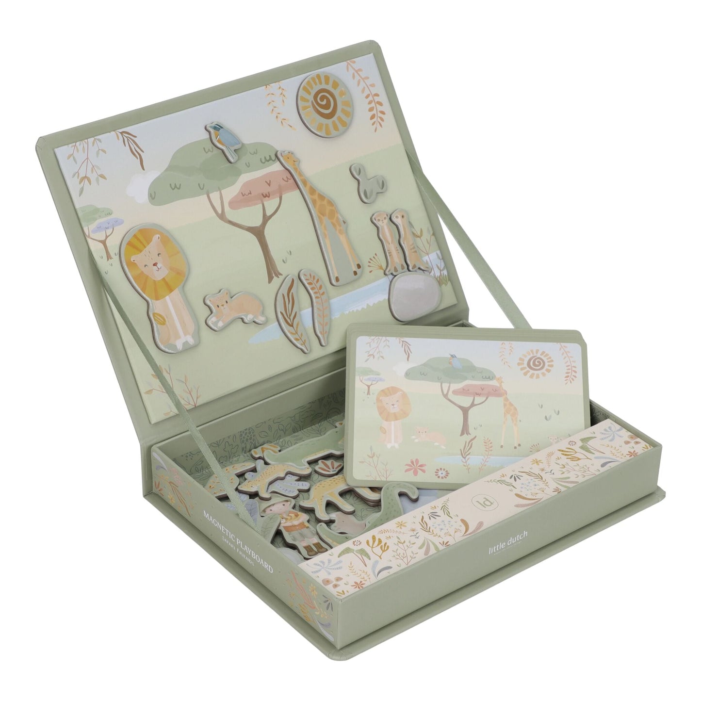Little Dutch Magnetisches Spielbrett Safaritiere – Bild 5