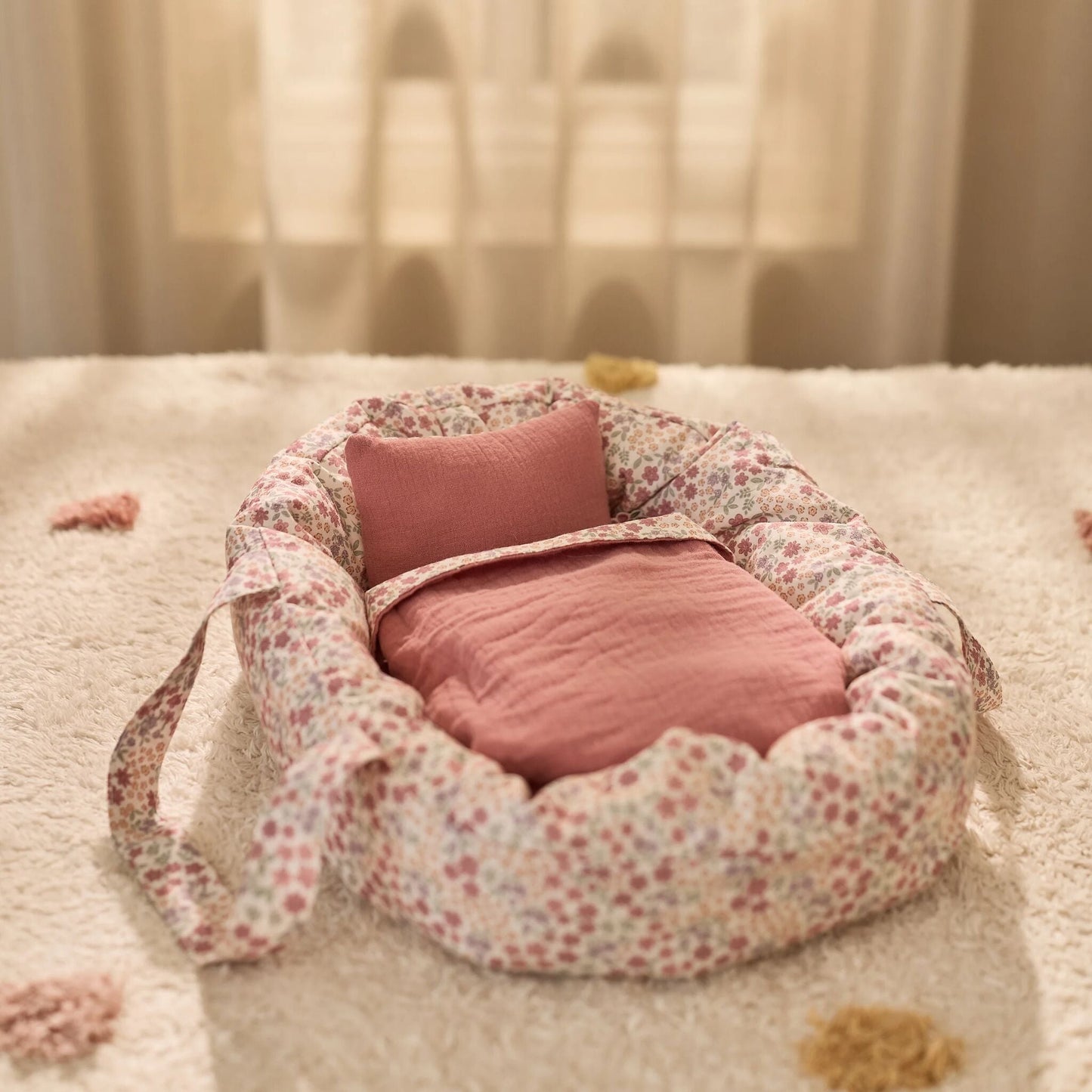 Puppentragetasche Rosa Little Dutch