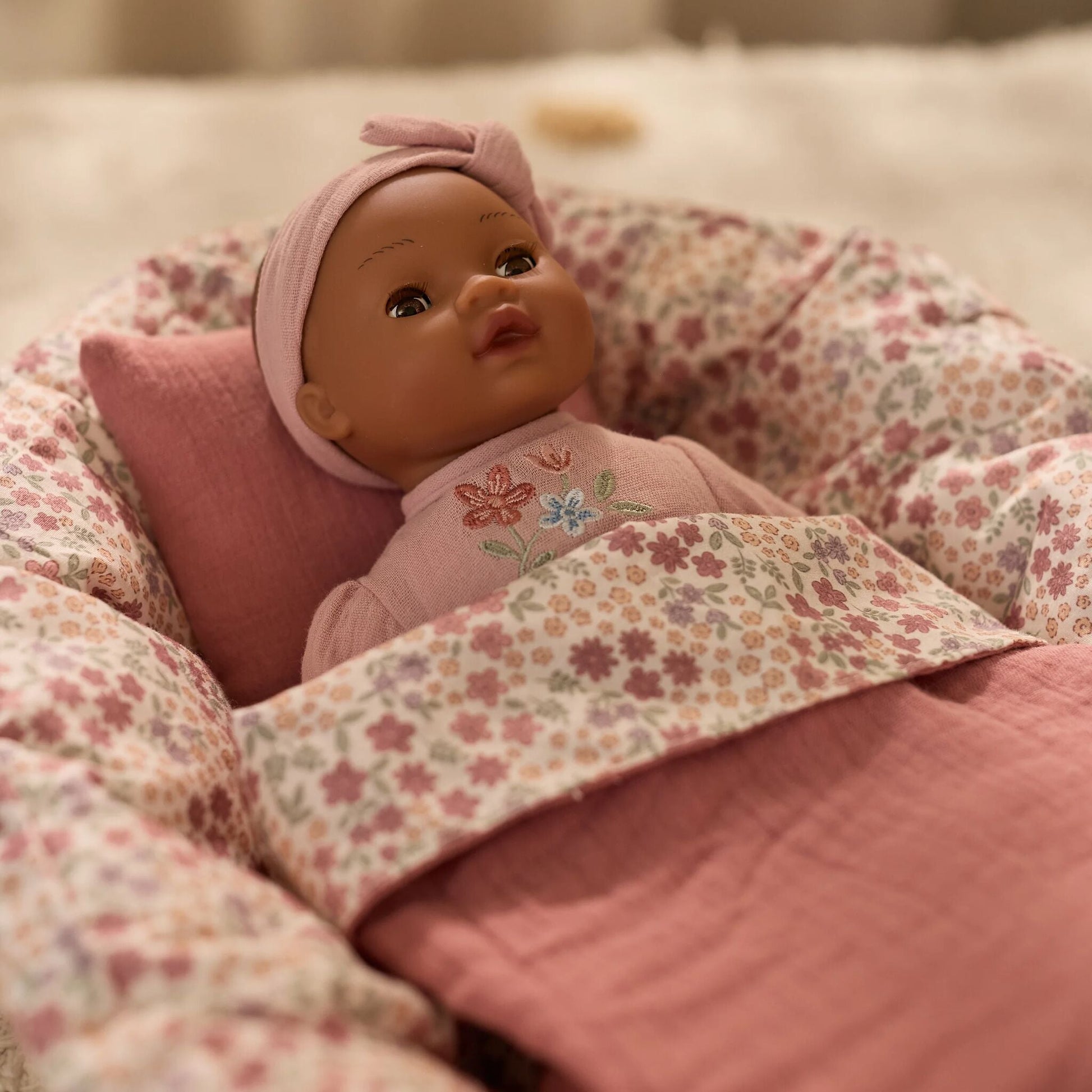 Puppentragetasche Rosa Little Dutch