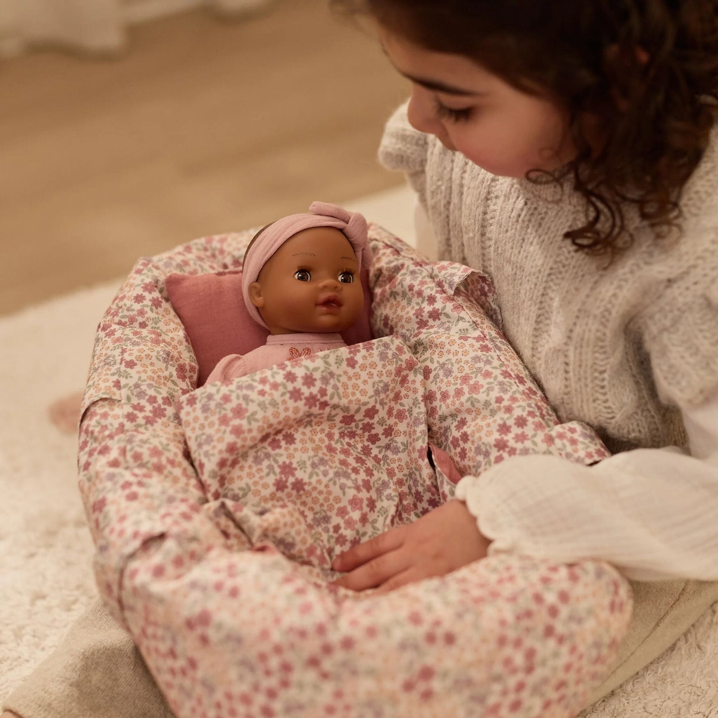Puppentragetasche Rosa Little Dutch