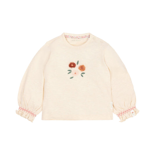 Langarmshirt Beige Little Dutch