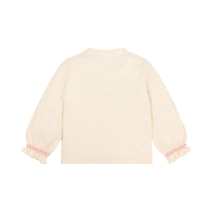 Langarmshirt Beige Little Dutch Detail