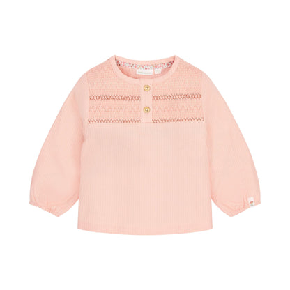 Bluse mit langen Ärmeln Rosa Little Dutch