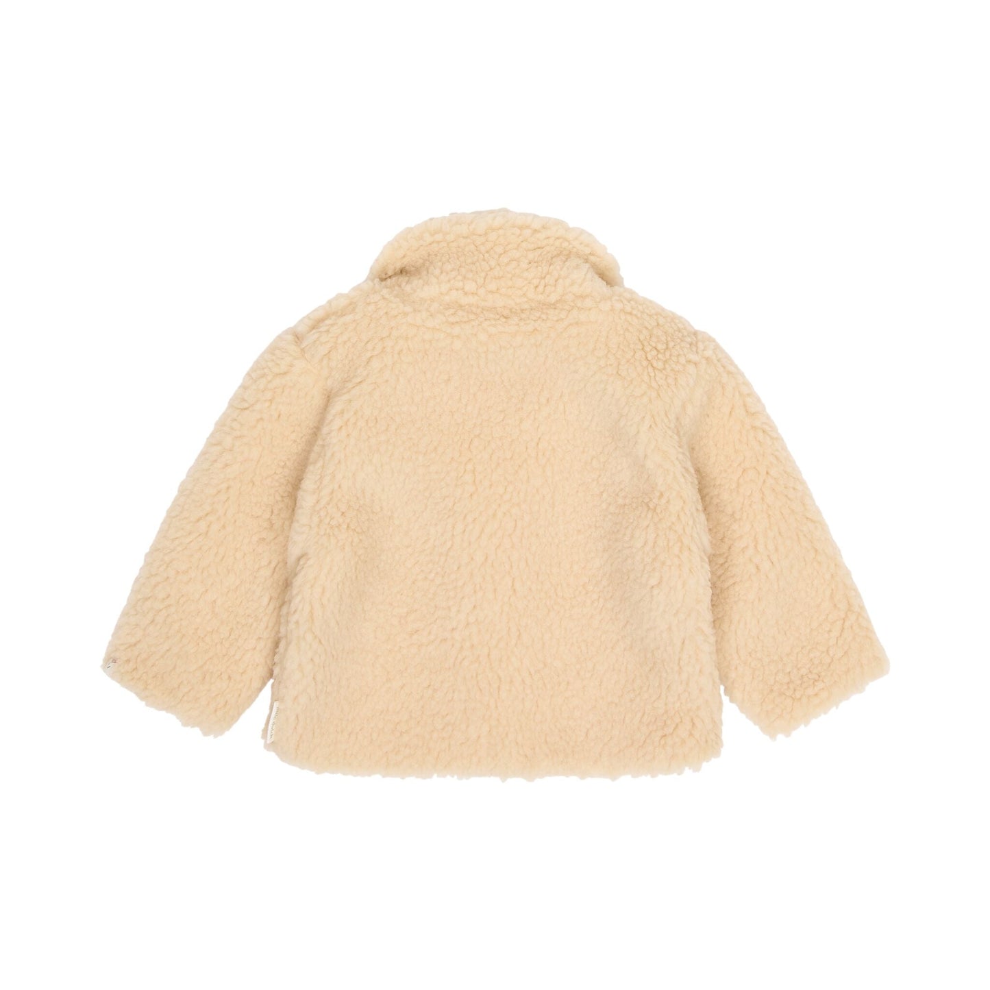 Teddy Cardigan Beige Little Dutch Detail