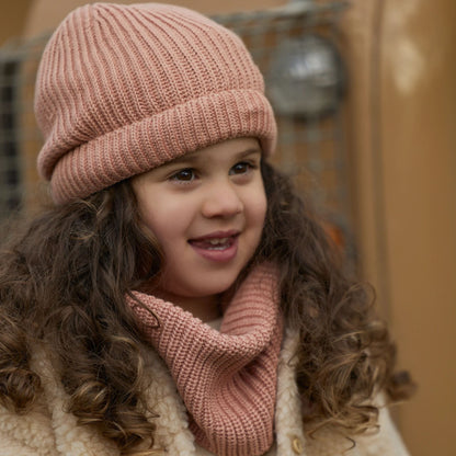 Little Dutch Strickmütze Rosa, Detailansicht