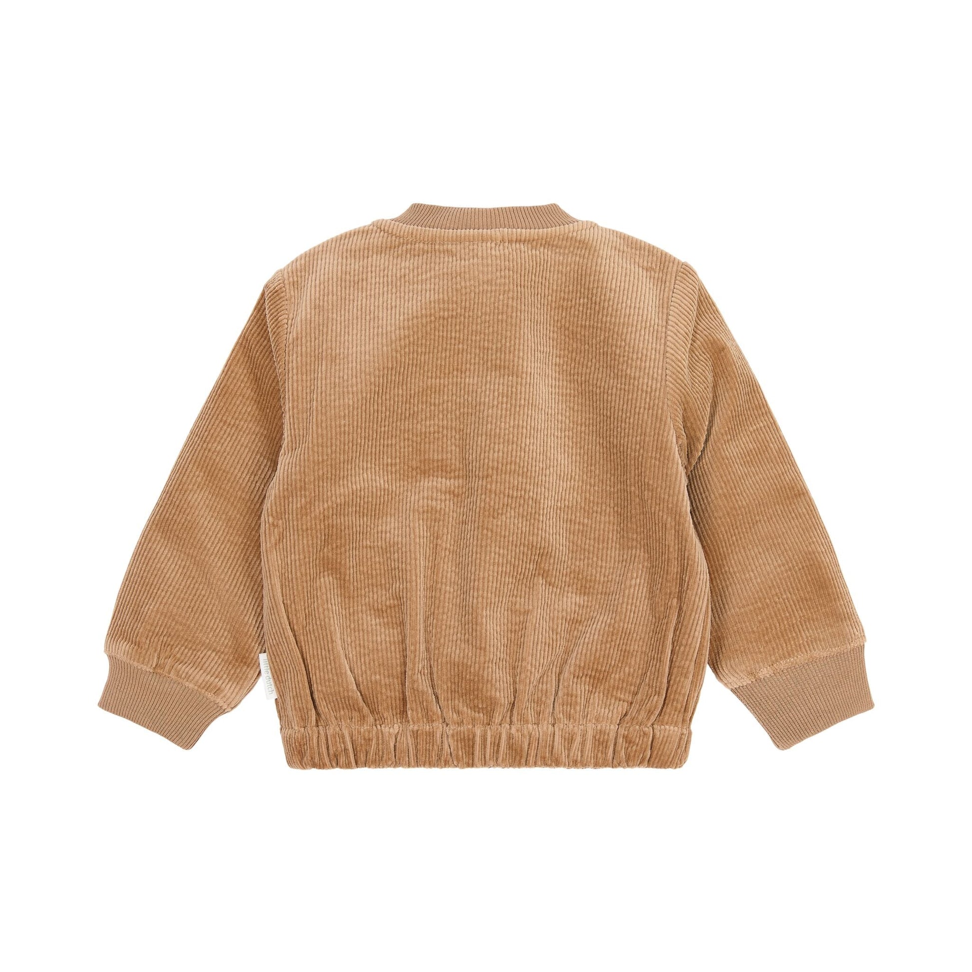 Strickjacke Cordbraun Little Dutch Detail