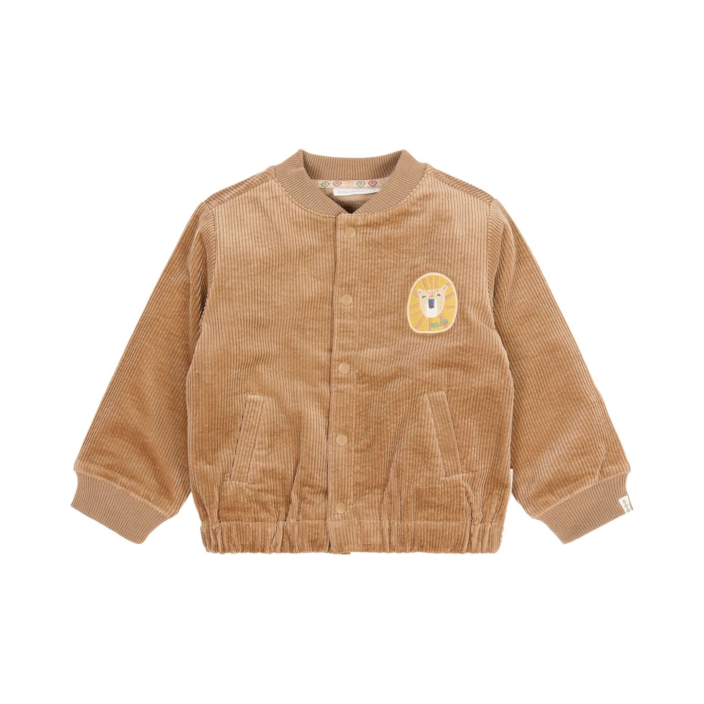 Strickjacke Cordbraun Little Dutch