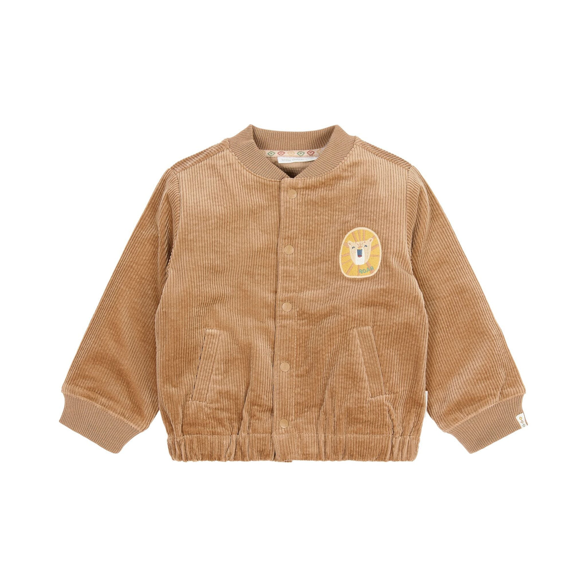 Strickjacke Cordbraun Little Dutch