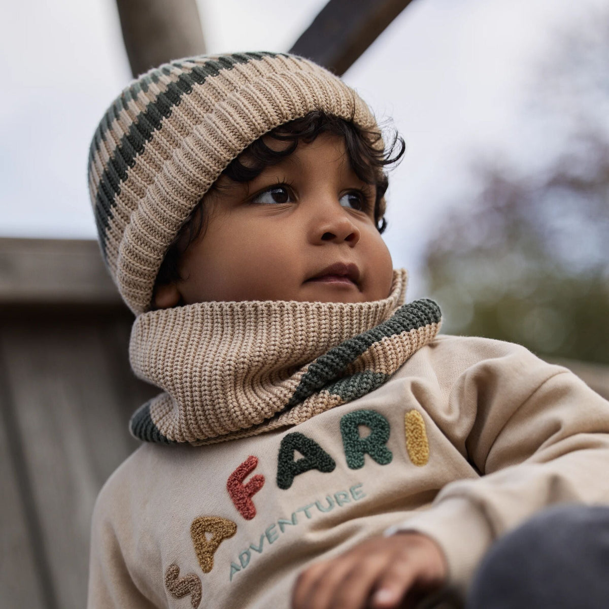 Little Dutch Strickmütze Sand, Lifestyle