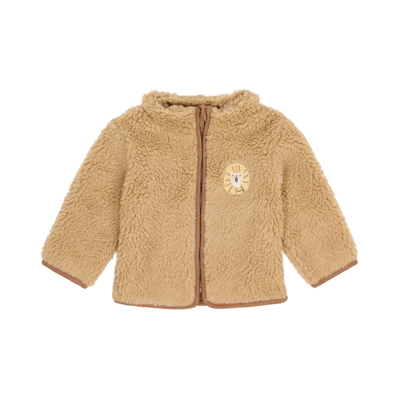 Teddy-Cardigan Sand