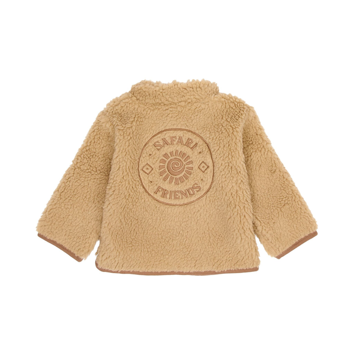 Teddy-Cardigan Sand