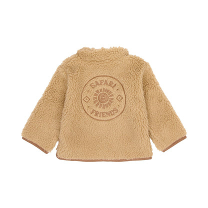 Teddy-Cardigan Sand
