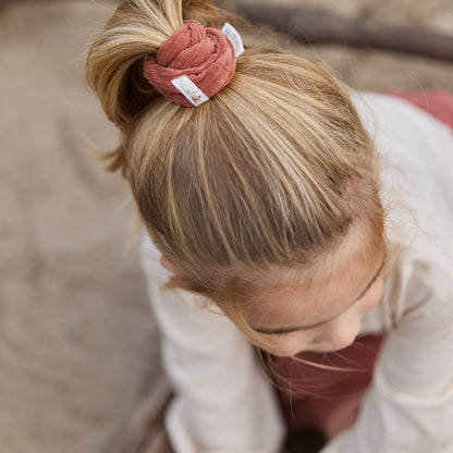 Scrunchie-Set 2 Stück, Rosa, Einheitsgröße