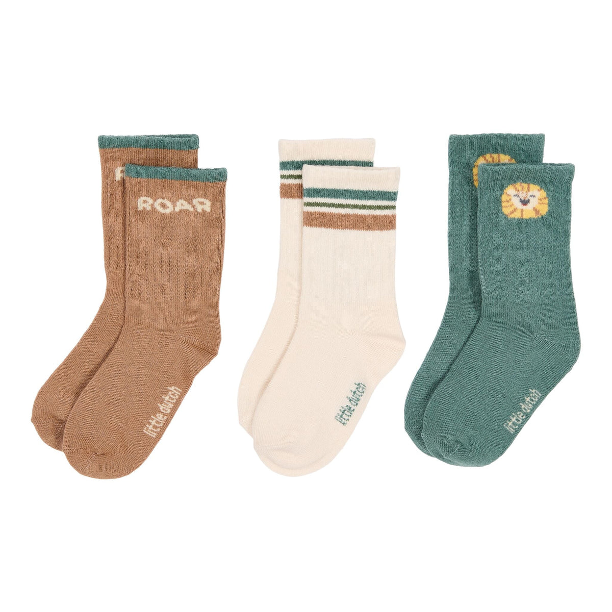 Little Dutch Socken 3er-Set Grün