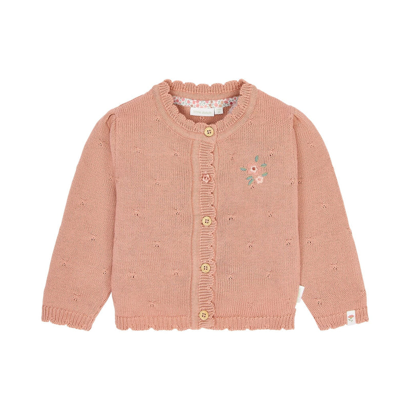 Strickjacke Rosa Little Dutch