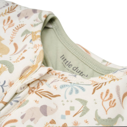 Little Dutch Schlafsack 4 Jahreszeiten Safari Wonders, Sommervariante ohne Ärmel