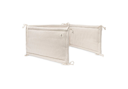 Jollein Laufgitterumrandung - Grain Knit Oatmeal