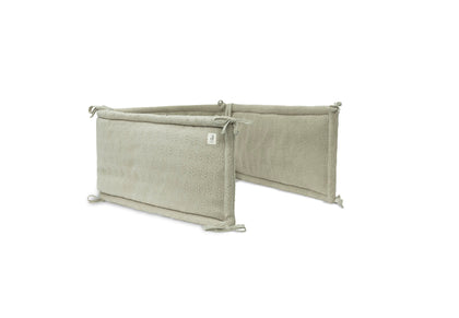 Jollein Laufgitterumrandung - Grain Knit Olive Green