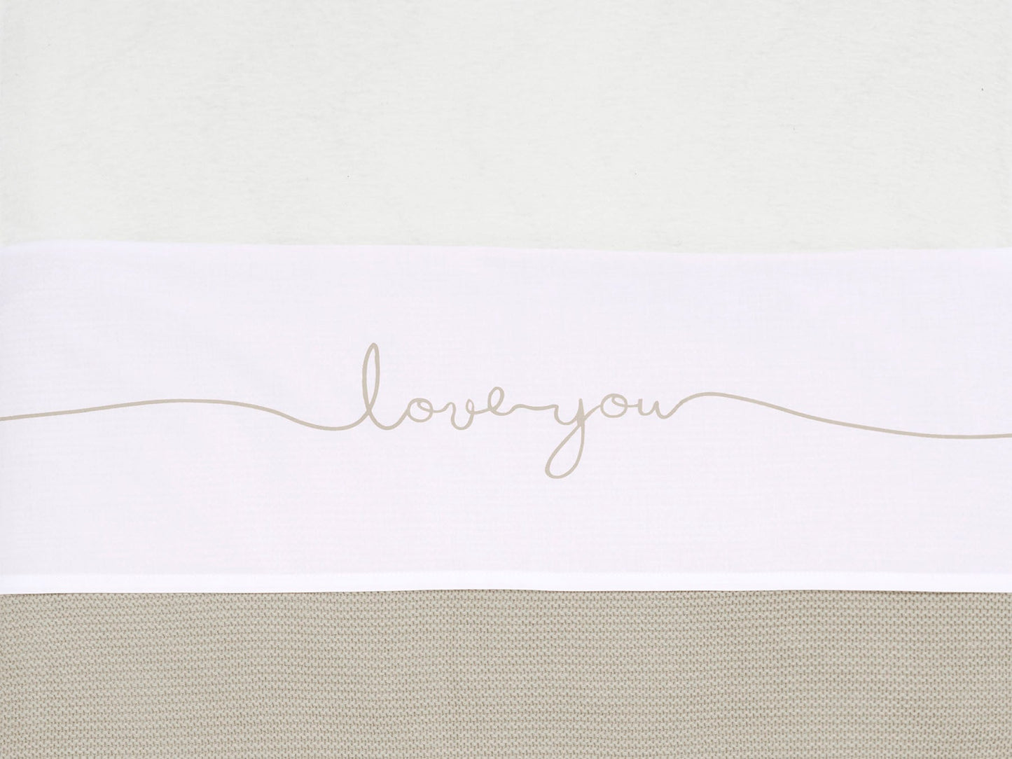 Jollein Bettlaken - Love You Studio