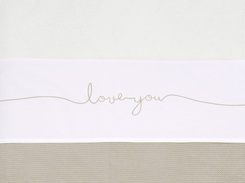 Jollein Bettlaken - Love You Studio