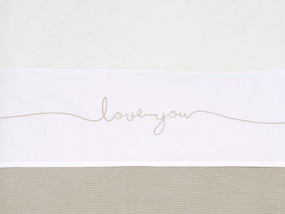 Jollein Bettlaken - Love You