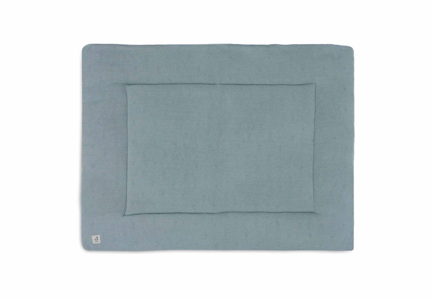 Jollein Krabbeldecke - Cosy Knit Sea Green Studio