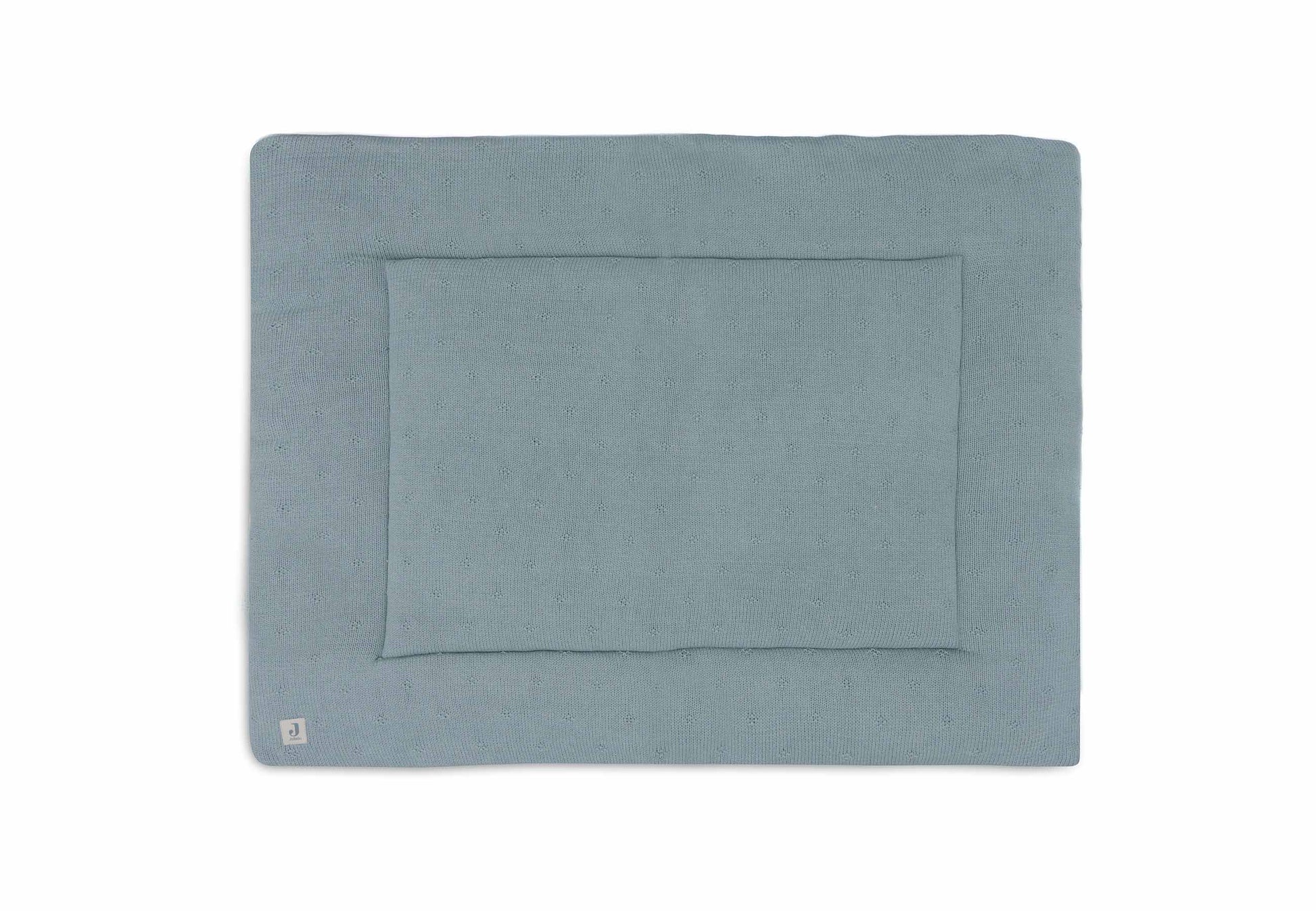 Jollein Krabbeldecke - Cosy Knit Sea Green Studio