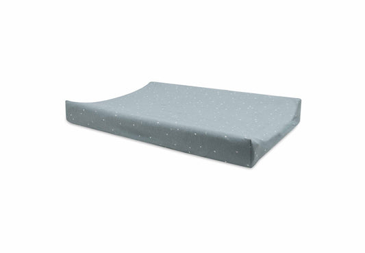 Jollein Wickelauflagenbezug Jersey Twinkling Sea Green Studio