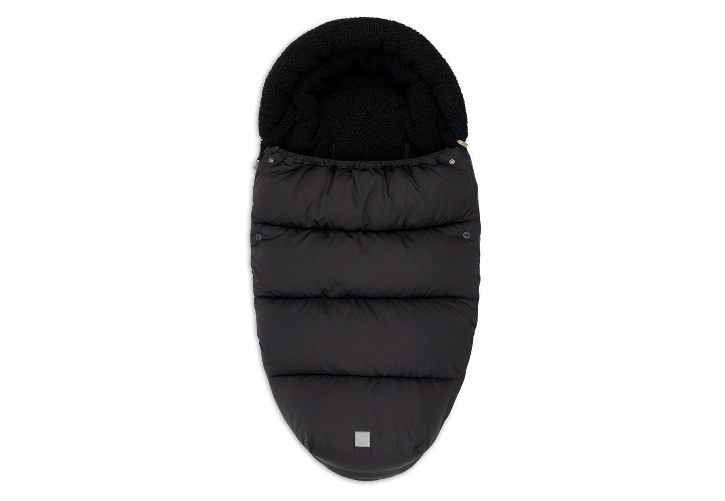Jollein Fußsack buggy/stroller - Puffed Grey