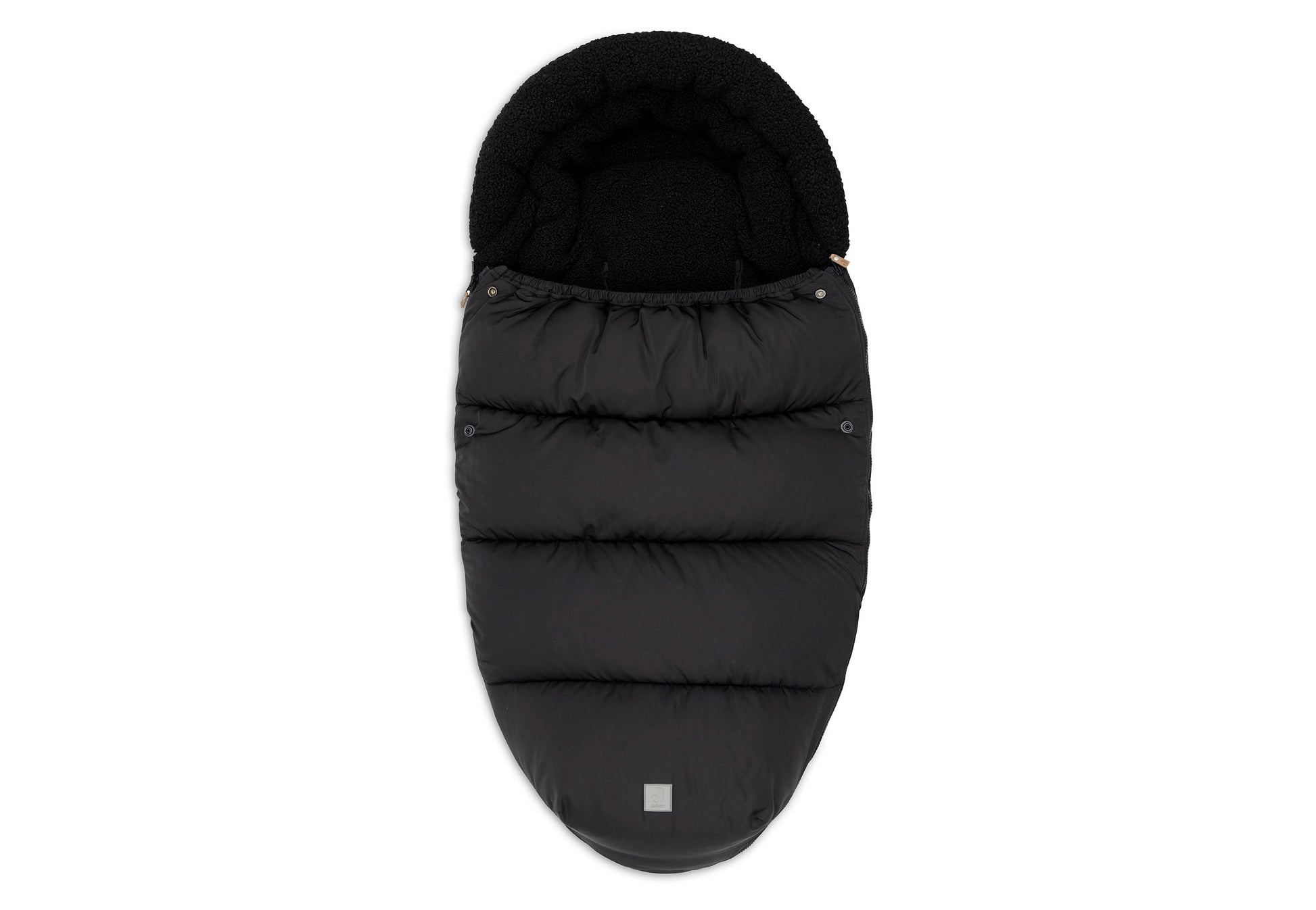 Jollein Fußsack buggy/stroller - Puffed Grey