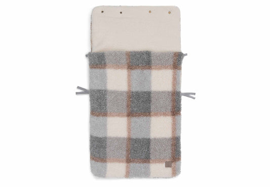 Jollein Fußsack Gruppe 0+ 3/5 Punkte - Check Boucle Studio