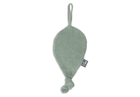 Jollein Schmusetuch Frottee - Leaf Ash Green Studio