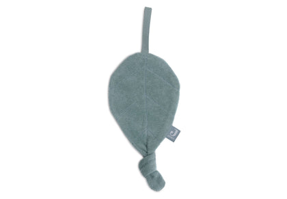 Jollein Schmusetuch Frottee - Leaf Sea Green