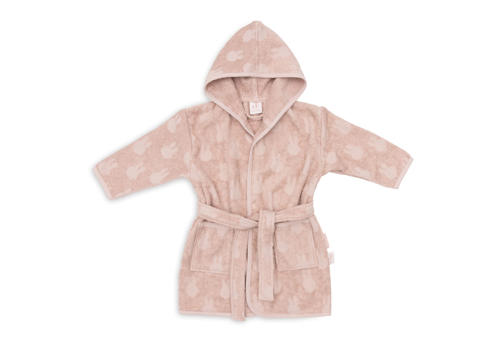 Jollein Bademantel Frottee - Miffy Jacquard - Nougat — Detailansicht 3
