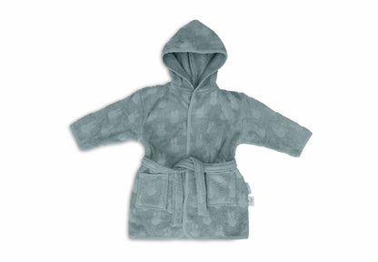 Jollein Bademantel Frottee - Miffy Jacquard - Olive Green — Detailansicht 4