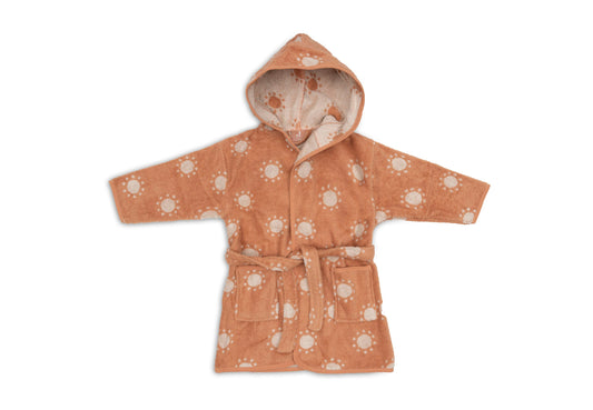 Jollein Baby Bademantel - Jacquard - Blush — Hauptansicht