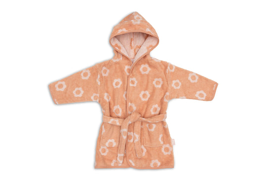Jollein Baby Bademantel - Jacquard - Light Terra — Detailansicht 2