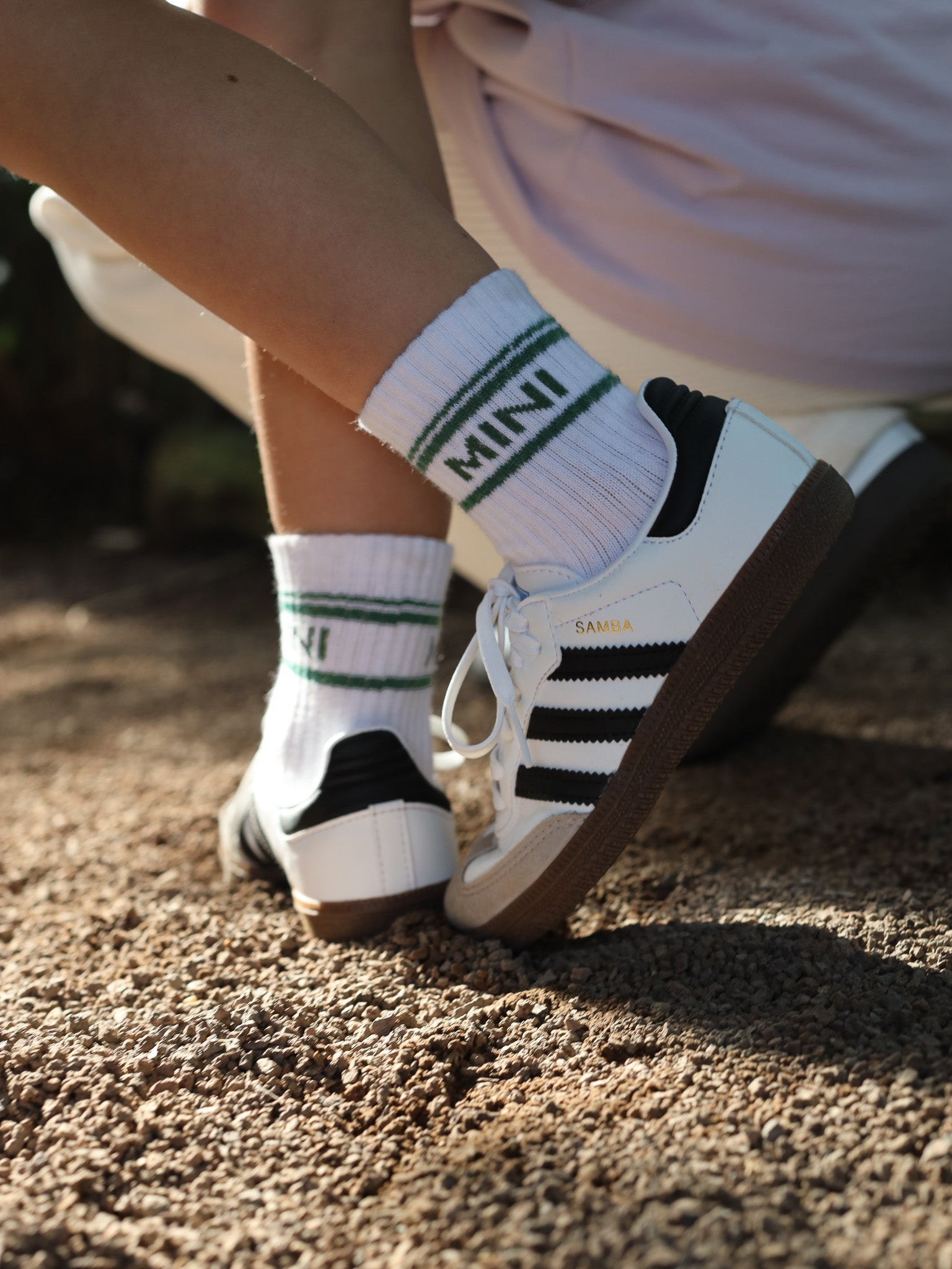 Famvibes Mini Striped Socken green