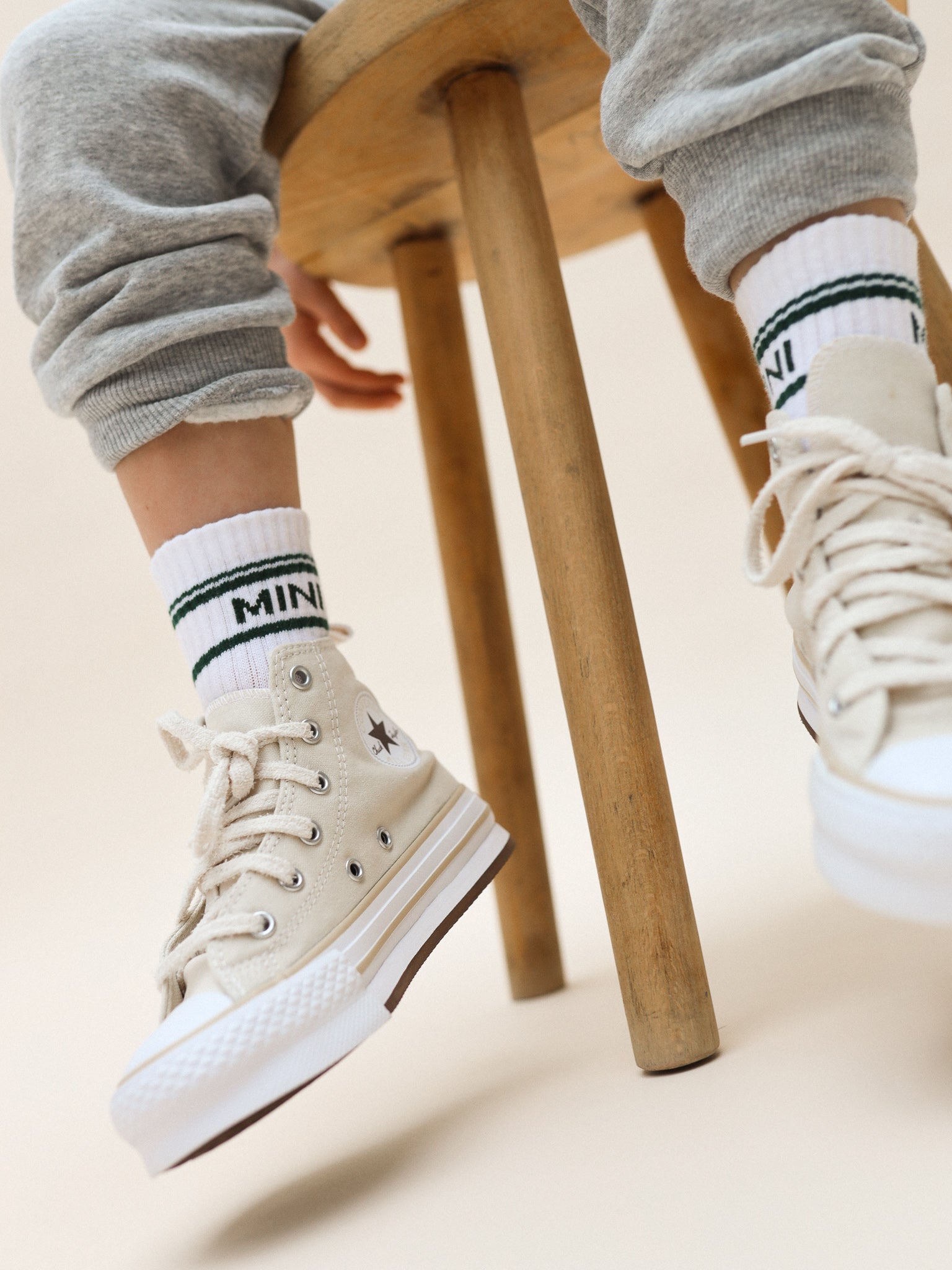 Famvibes Mini Striped Socken green