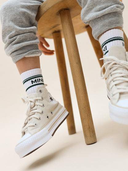 Famvibes Mini Striped Socken green
