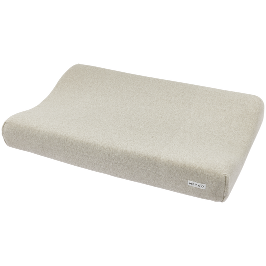 Meyco Wickelauflagenbezug Knit Basic Sand Melange Studio