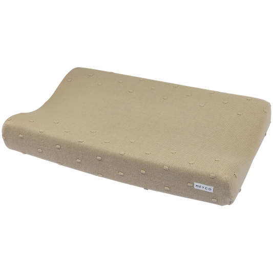 Meyco Wickelauflagenbezug Mini Knots Sand Studio